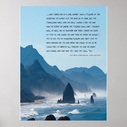 Molly's finale oliloquy poster (Voorkant)