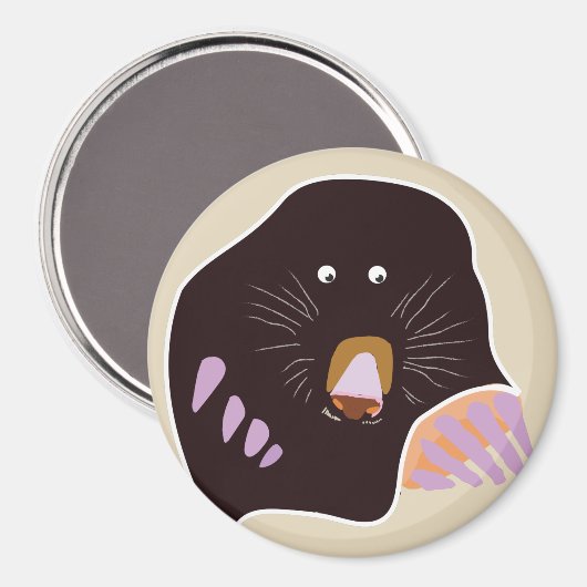 molmagneet magneet (Voorkant / Achterkant)