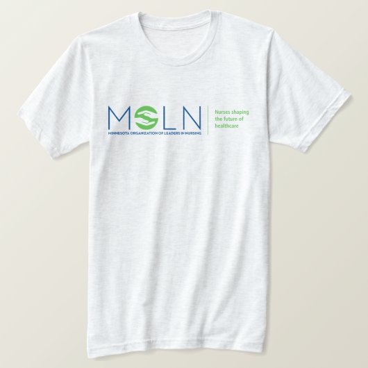 MOLN Light Color Tri-Blend T-shirt (Design voorkant)