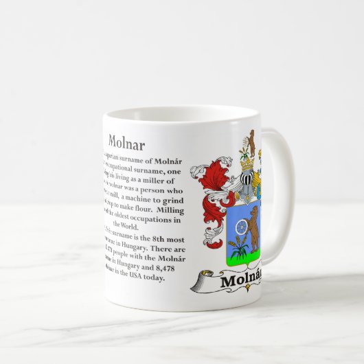 Molnar - gezinskabel van de Mok van wapens (Voorkant rechts)