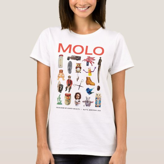 MOLO beelden kunst T-shirt (Voorkant)