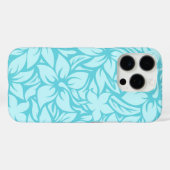 Moloa Bay Hawaïaanse Hibiscus Tonale Aqua Case-Mate iPhone Case (Achterkant (horizontaal))