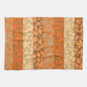 Moloaa Bay Hawaiian Hibiscus Gestreepte Handdoeken (Horizontaal)