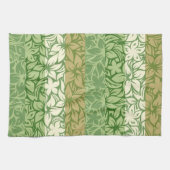 Moloaa Bay Hawaiian Hibiscus Gestreepte Handdoeken (Horizontaal)