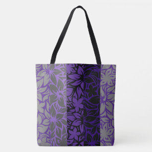 Moloaa Bay Hawaiian Hibiscus Striped Beach tas