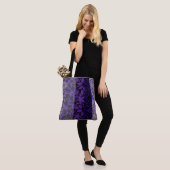 Moloaa Bay Hawaiian Hibiscus Striped Beach tas (Op model)