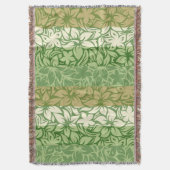 Moloaa Bay Hawaiian Hibiscus Striped Blankets Deken (Voorkant Verticaal)