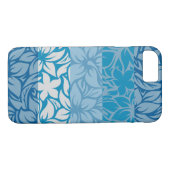 Moloaa Bay Hawaiian Striped Hibiscus Case-Mate iPhone Case (Achterkant (Horizontaal))