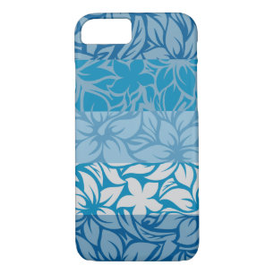 Moloaa Bay Hawaiian Striped Hibiscus iPhone 8/7 Hoesje