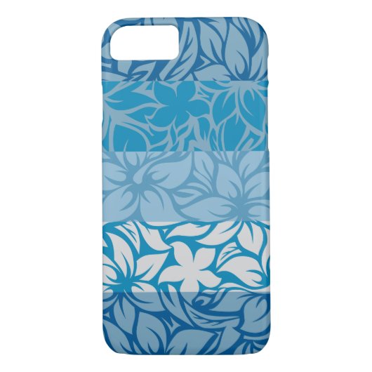 Moloaa Bay Hawaiian Striped Hibiscus Case-Mate iPhone Case (Achterkant)