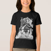 Moloch De Infernale Stier Stijgt Tri-Blend Shirt (Voorkant)
