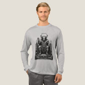 Moloch van de Eeuwige Vlam Tri-Blend Shirt (Voorkant)