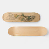 Molokai, 1897,  Hawaii Map Persoonlijk Skateboard (Horizontaal)