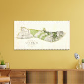 Molokai, Hawaii Canvas Afdruk (Insitu (Woonkamer))