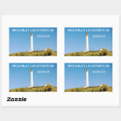 Moloka'i Lighthouse, Hawai'i Stickers (Vel)