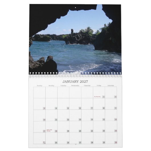 Molokai Reflections Kalender (Jan 2027)