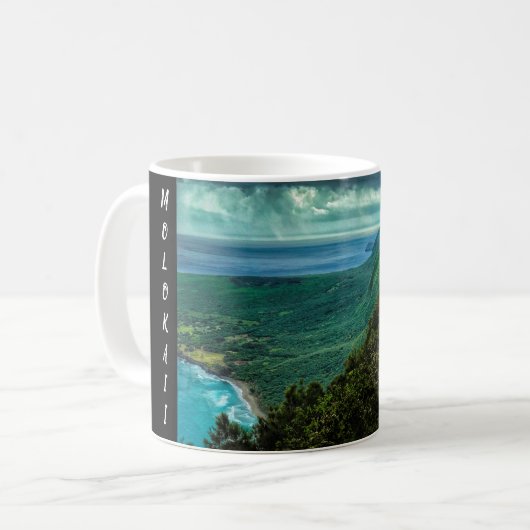 MOLOKAII HAWAII KOFFIEMOK (Voorkant links)