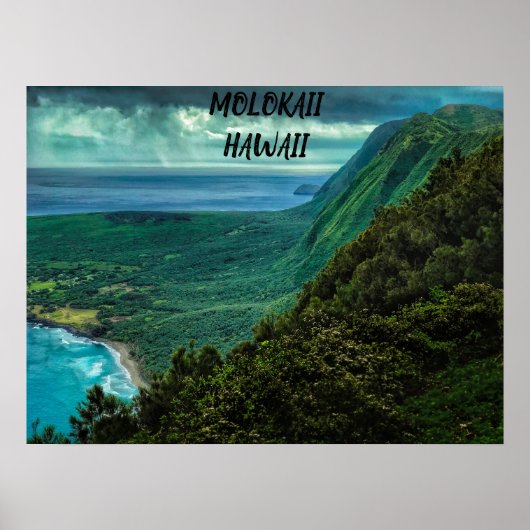 MOLOKAII HAWAII POSTER (Voorkant)