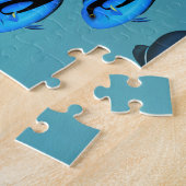 Molokini Cove Hawaiian Angel Fish Tropical Legpuzzel (Zijkant)