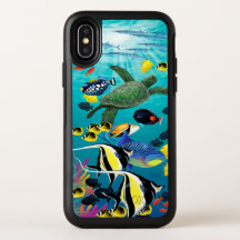 Molokini Cove Hawaiian Tropical Fish Illustration