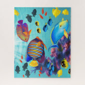 Molokini Cove Hawaiian Tropical Fish Legpuzzel (Verticaal)