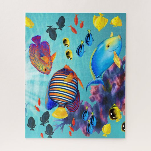 Molokini Cove Hawaiian Tropical Fish Legpuzzel (Verticaal)