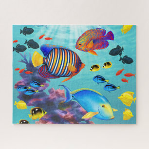 Molokini Cove Hawaiian Tropical Fish Legpuzzel