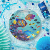 Molokini Cove Hawaiian Tropical Fish Papieren Bordje (Feest)