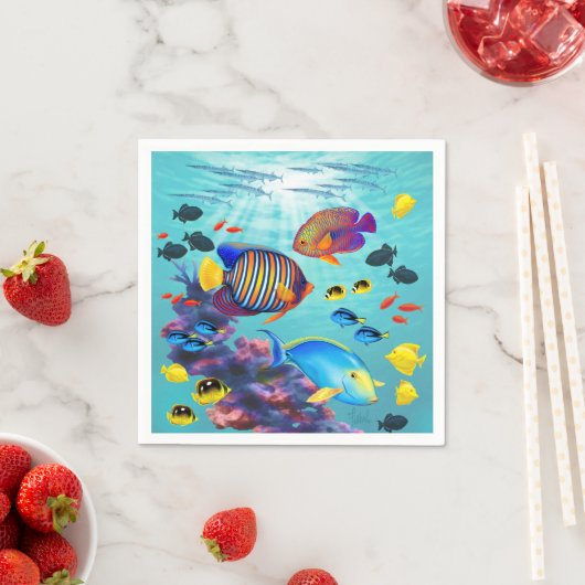 Molokini Cove Hawaiian Tropical Fish Servet (Insitu)