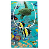 Molokini Cove Hawaiian Tropical Fish Zee Turtle Klein Cadeauzakje (Achterkant)