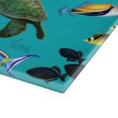 Molokini Cove Hawaiian Tropical Fish Zee Turtle Snijplank (Hoek)