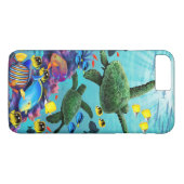 Molokini Cove Hawaiian Zee Turtle Tropical Fish Case-Mate iPhone Case (Achterkant (Horizontaal))