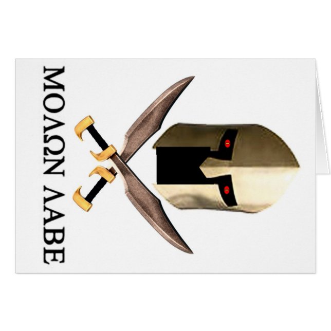 MOLON LABE (Voorkant Horizontaal)