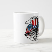 "MOLON LABE" 20oz Grote Koffiekop (Voorkant rechts)