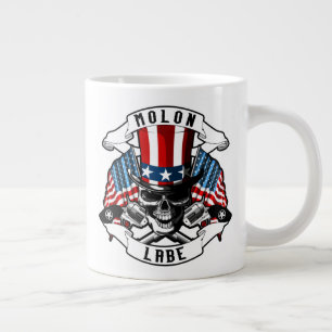 "MOLON LABE" 20oz Grote Koffiekop