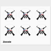 Molon Labe Baby Ronde Sticker (Vel)