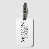 Molon Labe Bagagelabel (Voorkant (verticaal))