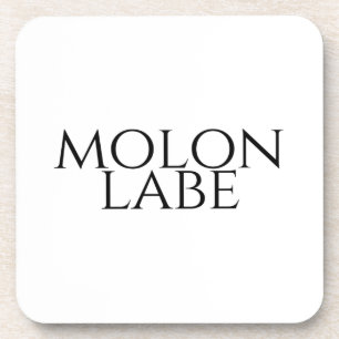 Molon Labe Bier Onderzetter