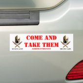 MOLON LABE BUMPERSTICKER (Op auto)