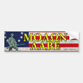 Molon Labe Bumpersticker (Voorkant)
