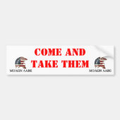 MOLON LABE BUMPERSTICKER (Voorkant)