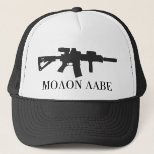 Molon Labe Carbine-Pet Trucker Pet