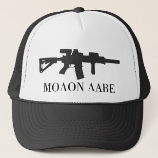 Molon Labe Carbine-Pet Trucker Pet