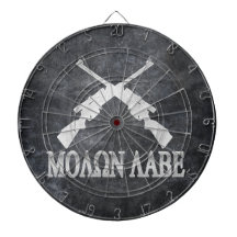Molon Labe Crossed Rifiles 2de amendement