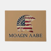 MOLON LABE DEURMAT (Voorkant)