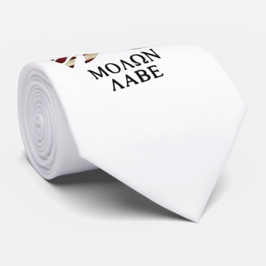 MOLON LABE FATE FLUISTERT NAAR PRESIDENT TRUMP STROPDAS (Opgerold)