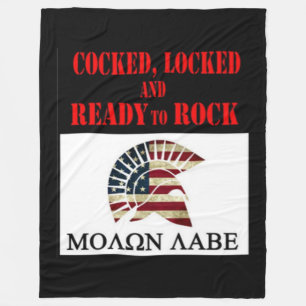 MOLON LABE FLEECE DEKEN