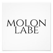 Molon Labe Foto Afdruk (Voorkant)