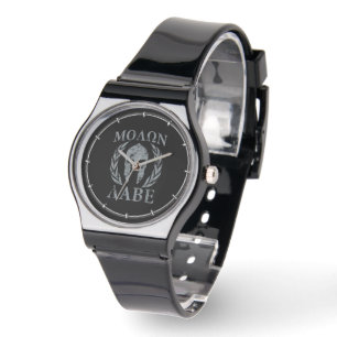 Molon Labe Grunge Spartan Armor Horloge