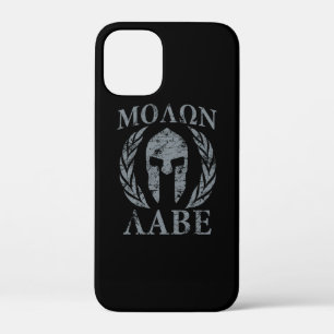 Molon Labe Grunge Spartan Helmet Case-Mate iPhone Case